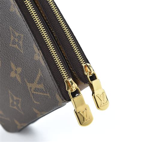 louis vuitton double zipper wallet replica|Louis Vuitton double zip pochette.